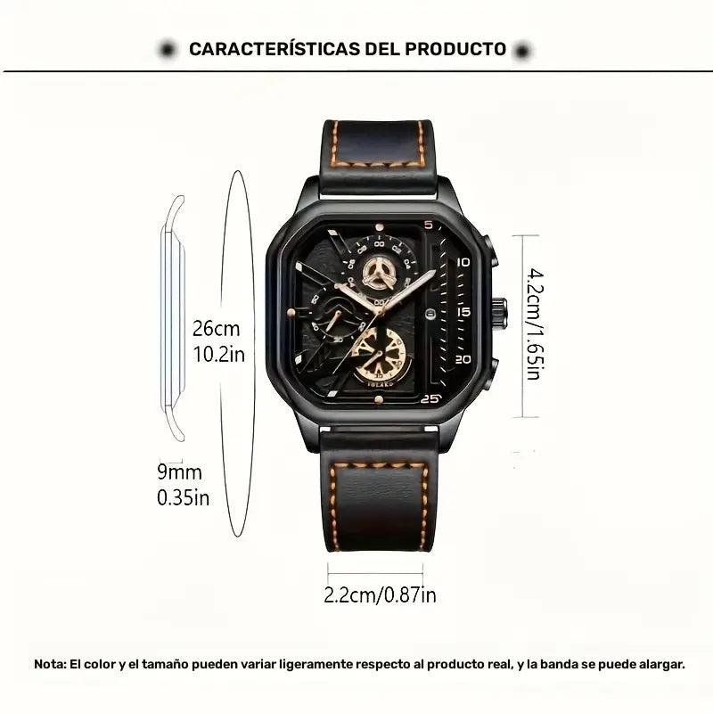 Reloj Correa en cuero